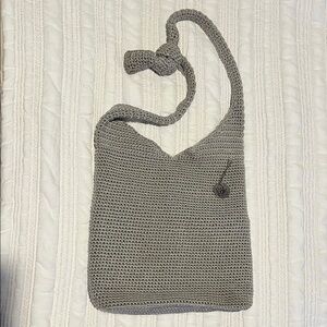 Gray Knit Shoulder Bag - The Sak Orginals